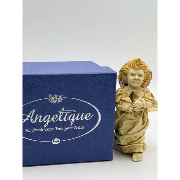 Vintage Harmony Kingdom Angel England Celeste Secret Compartment 1996 - Picture 8 of 9